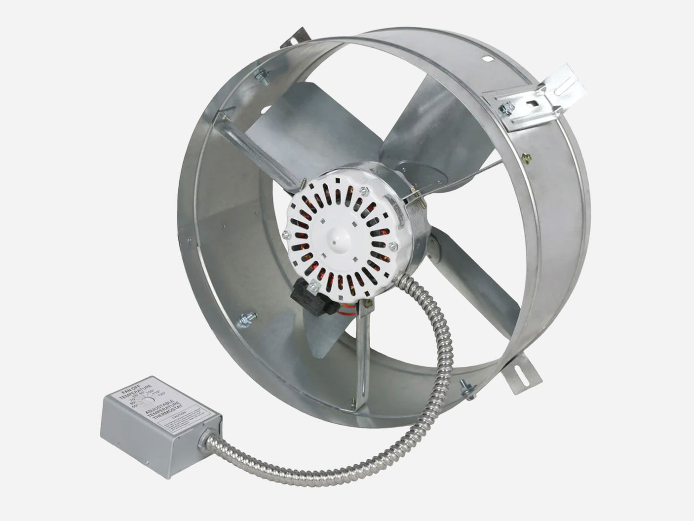 1,650 CFM Gable Mount Power Attic Ventilator