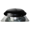 Profile view of the 3000 series roof mount power attic vent showing the steel dome.