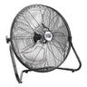 20 in. air circulator fan in powder-coated black finish for ease in cleaning. 