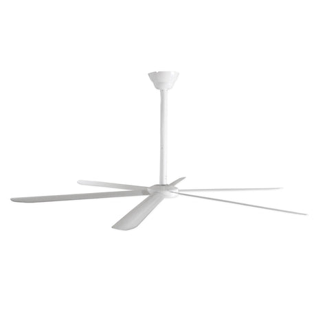 Side view of the home ceiling fan with 39 in. downrod. 