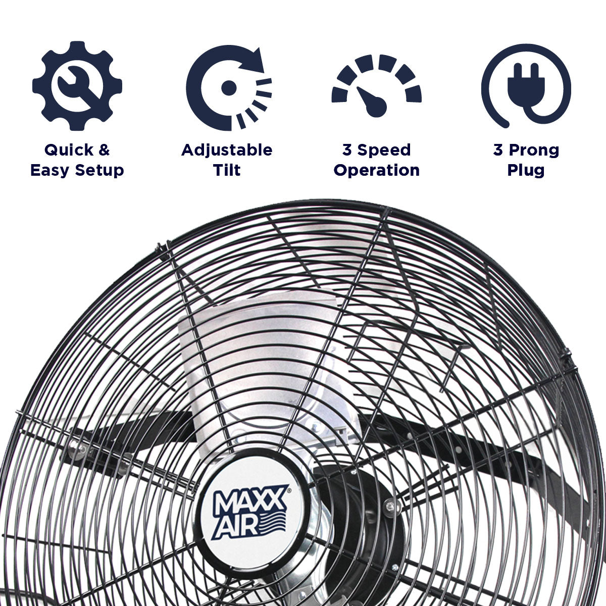 Wall deals mounted fan