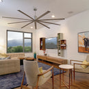 This large residential ceiling fan provides powerful air movement while remaining a stylish statement piece in your home.
