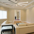 This indoor ceiling fan provides powerful air movement while remaining a stylish statement piece in your home.