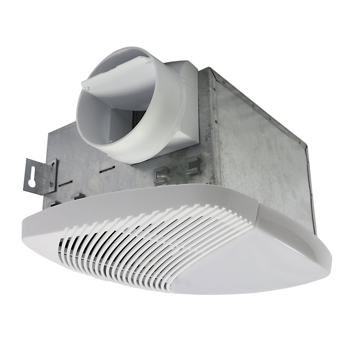 70 CFM fluorescent light MS Series bath fan with 4 in. duct.