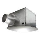 110 CFM fluorescent light SH Series bath fan with 4 in. duct.