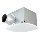 50 CFM non-lighted SH Series bath fan with 4 in. duct collar.
