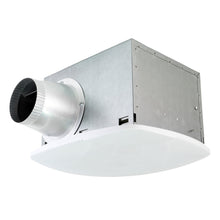  50 CFM non-lighted SH Series bath fan with 4 in. duct collar.