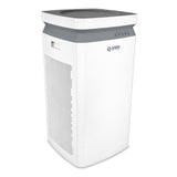 The QuFresh air scrubber features an ABS plastic housing that has a clear air delivery rate (CADR) of 950 cu. m/hr.