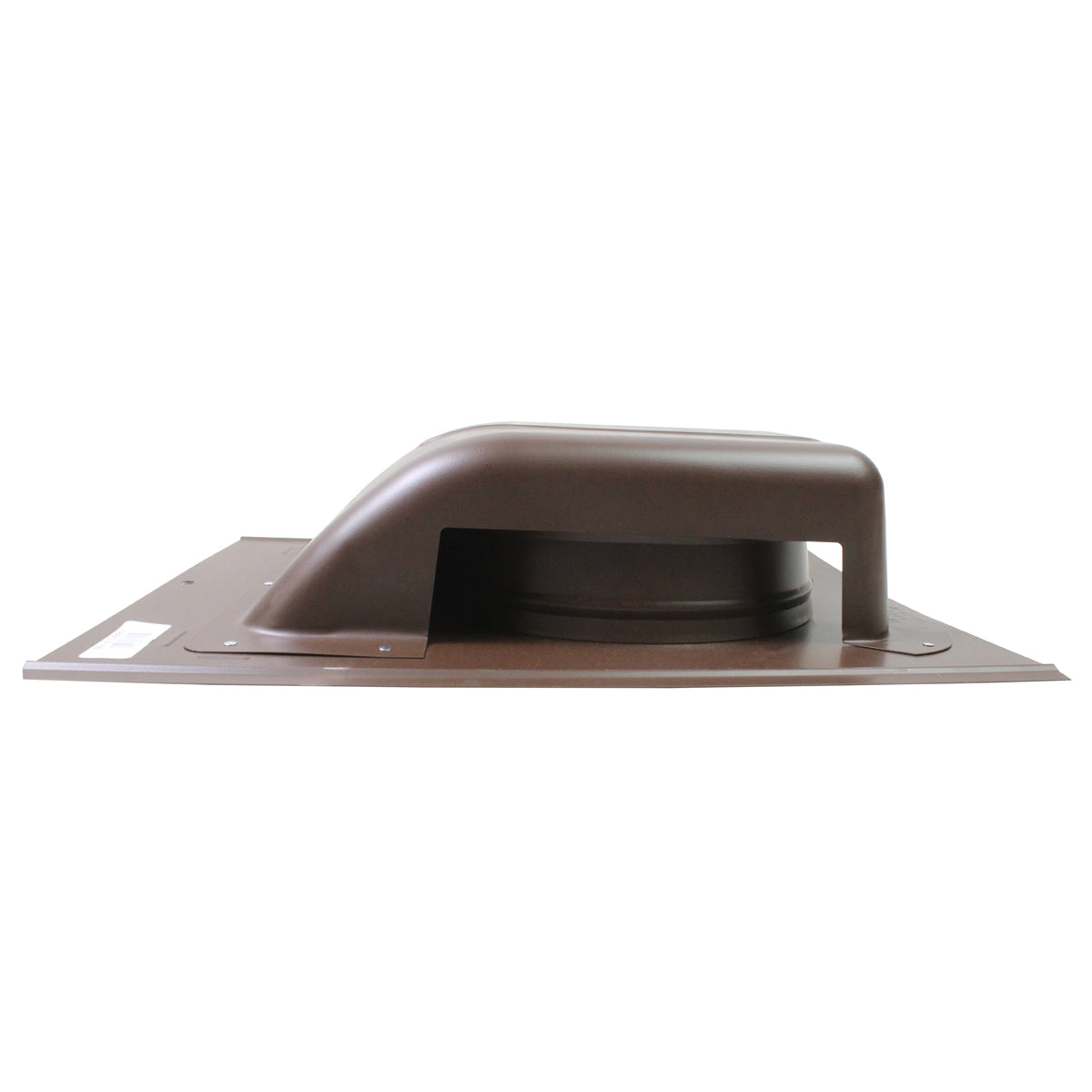 Left side profile view of the slant back vent showing the low profile design.