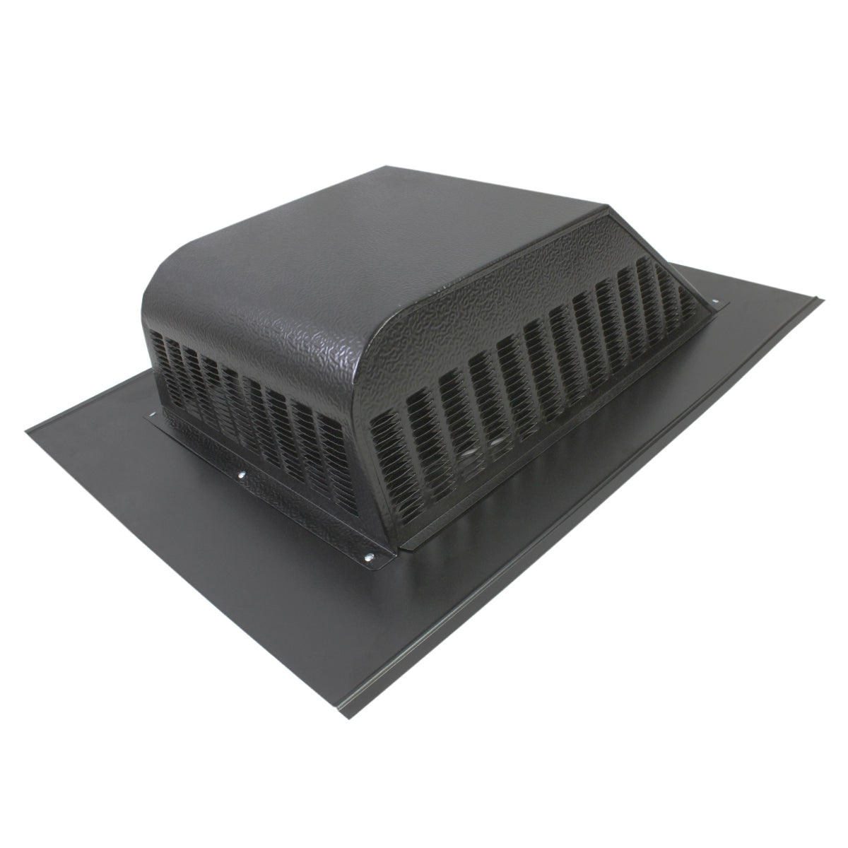 Angled view of the SBV 603 static vent in textured black finish.