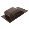 Angled view of the SBV 603 static vent in brown finish.