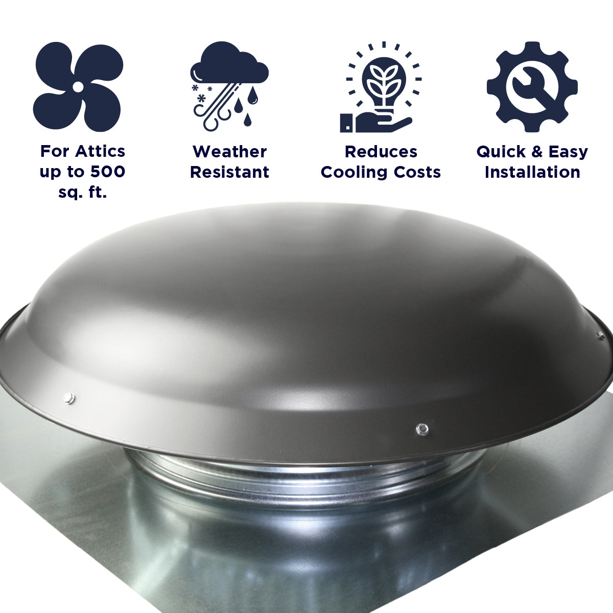 VX25 Series Large Capacity Round Static Vents – Maxx Air