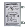 Adjustable Thermostat with Firestat for Power Attic and Exhaust Fans