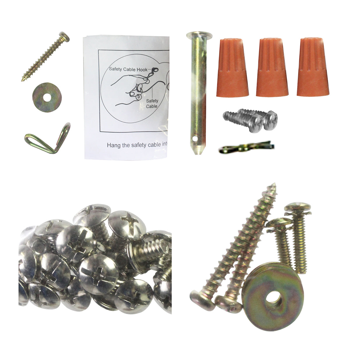 Hardware Kit for 72 - 96 In. Ceiling Fans (ICF72/ICF88/ICF96