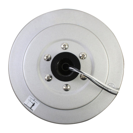 Top view of the ceiling fan motor.