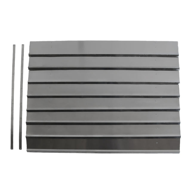 Louvers and shutter stabilizers included with the repair kit.