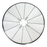 Front of 30 in. pedestal fan grille. 