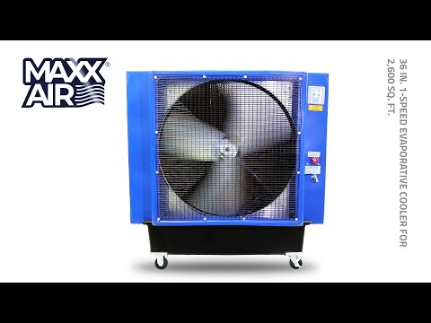 36 In. 1-Speed Evaporative Cooler for 2,600 sq. ft.