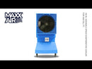 18 In. Variable Speed Evaporative Cooler for 900 sq. ft.