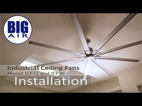 72 In. Indoor 6-Speed Ceiling Fan – Maxx Air